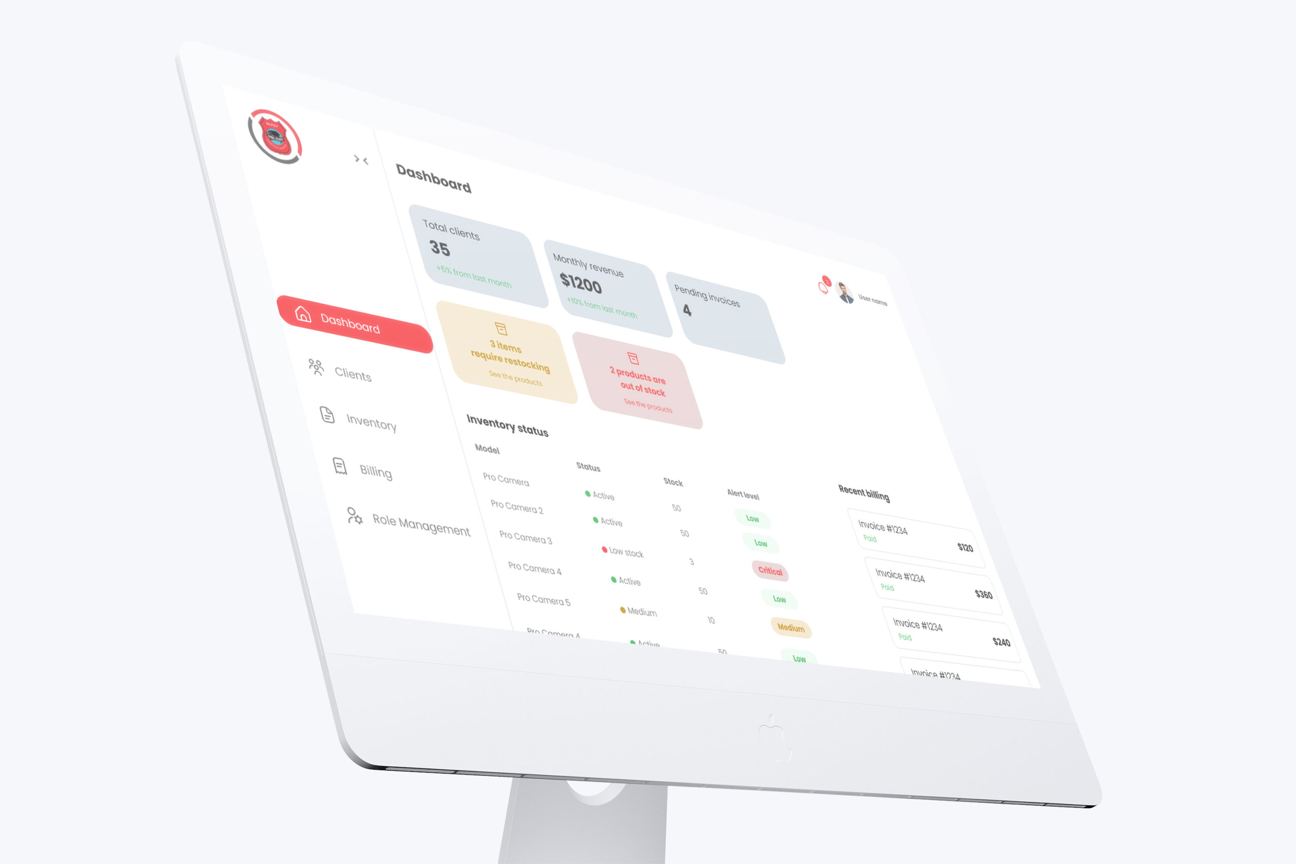Modern Dashboard & Data Visualization Design