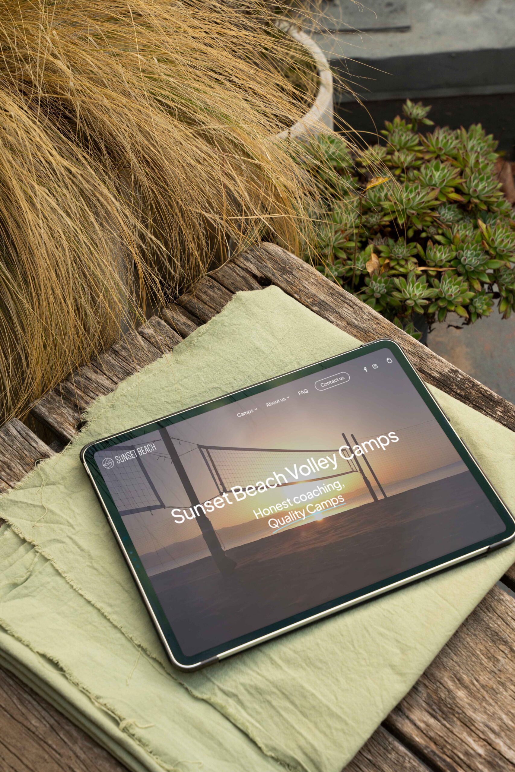 Sunset Beach Camps – Training Camp Website